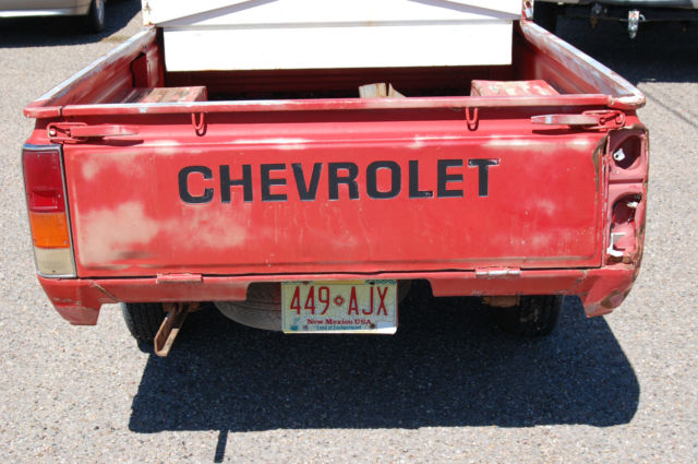 1980 Red Chevrolet Other Pickups