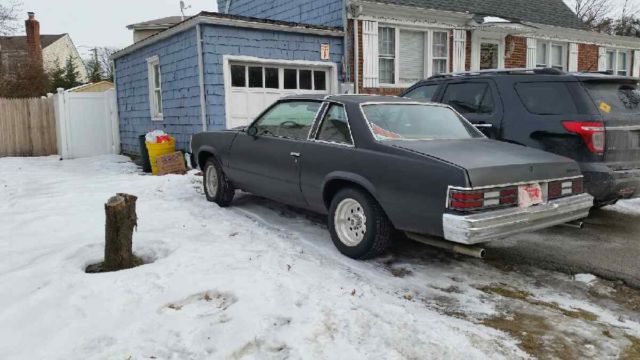 1980 Black Chevrolet Malibu Coupe