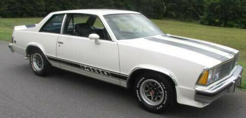 1980 White Chevrolet Malibu Coupe