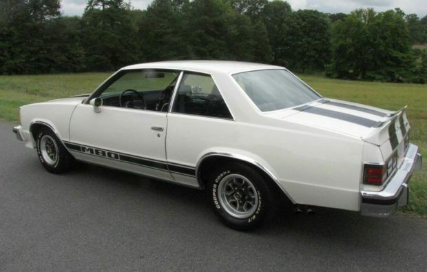 1980 White Chevrolet Malibu Coupe