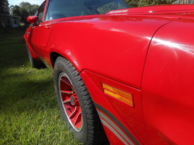 1980 Red Chevrolet Camaro