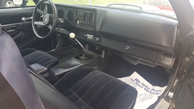 1980 Black Chevrolet Camaro Coupe