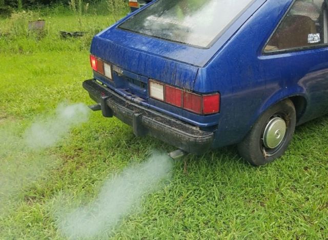 1980 Blue Chevrolet Chevelle Coupe