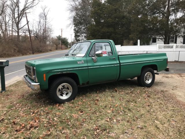 1980 Green Chevrolet C-10 Standard Cab Pickup