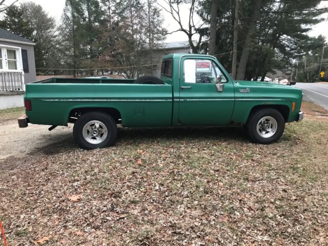 1980 Green Chevrolet C-10 Standard Cab Pickup