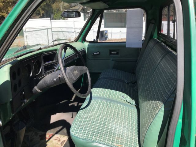 1980 Green Chevrolet C-10 Standard Cab Pickup