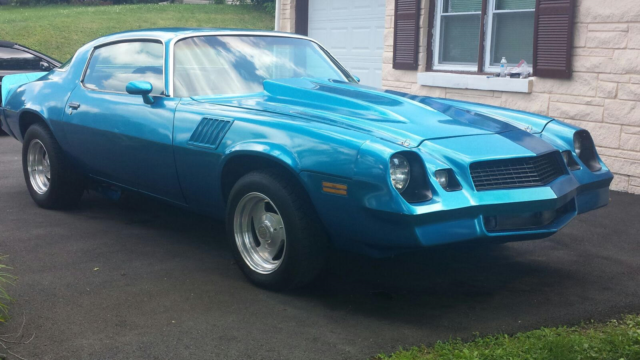 1980 Blue Chevrolet Camaro Coupe