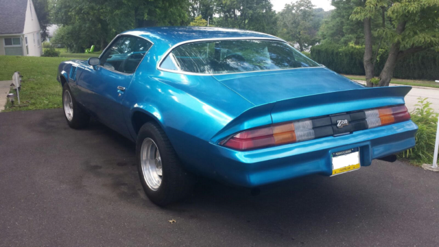 1980 Blue Chevrolet Camaro Coupe