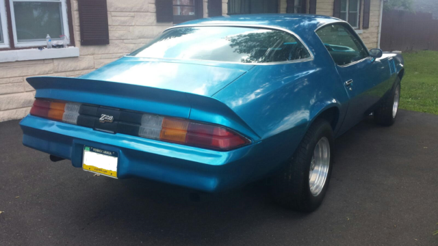 1980 Blue Chevrolet Camaro Coupe