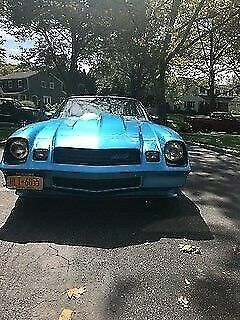 1980 Blue Chevrolet Camaro Coupe