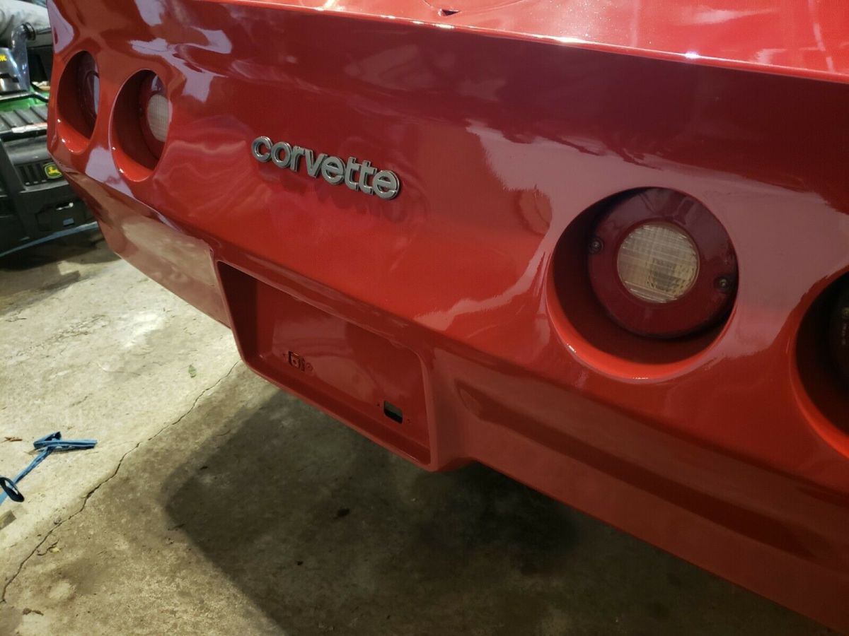 1980 Red Chevrolet Corvette Coupe