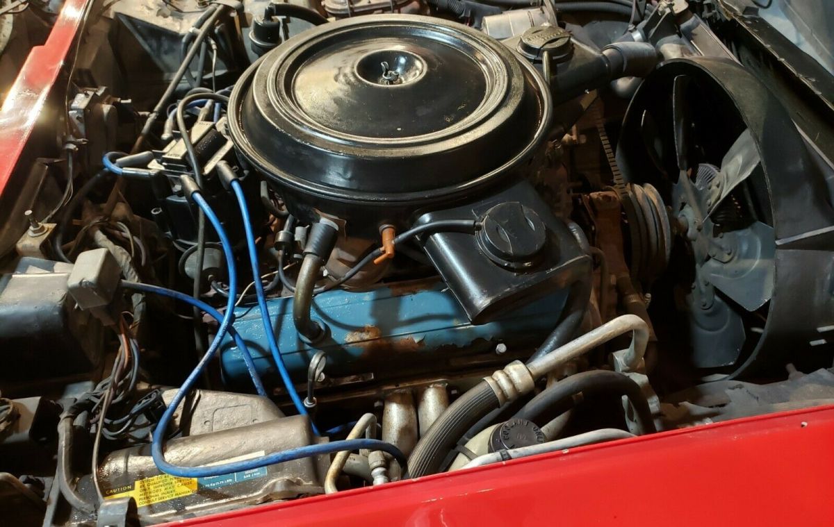 1980 Red Chevrolet Corvette Coupe