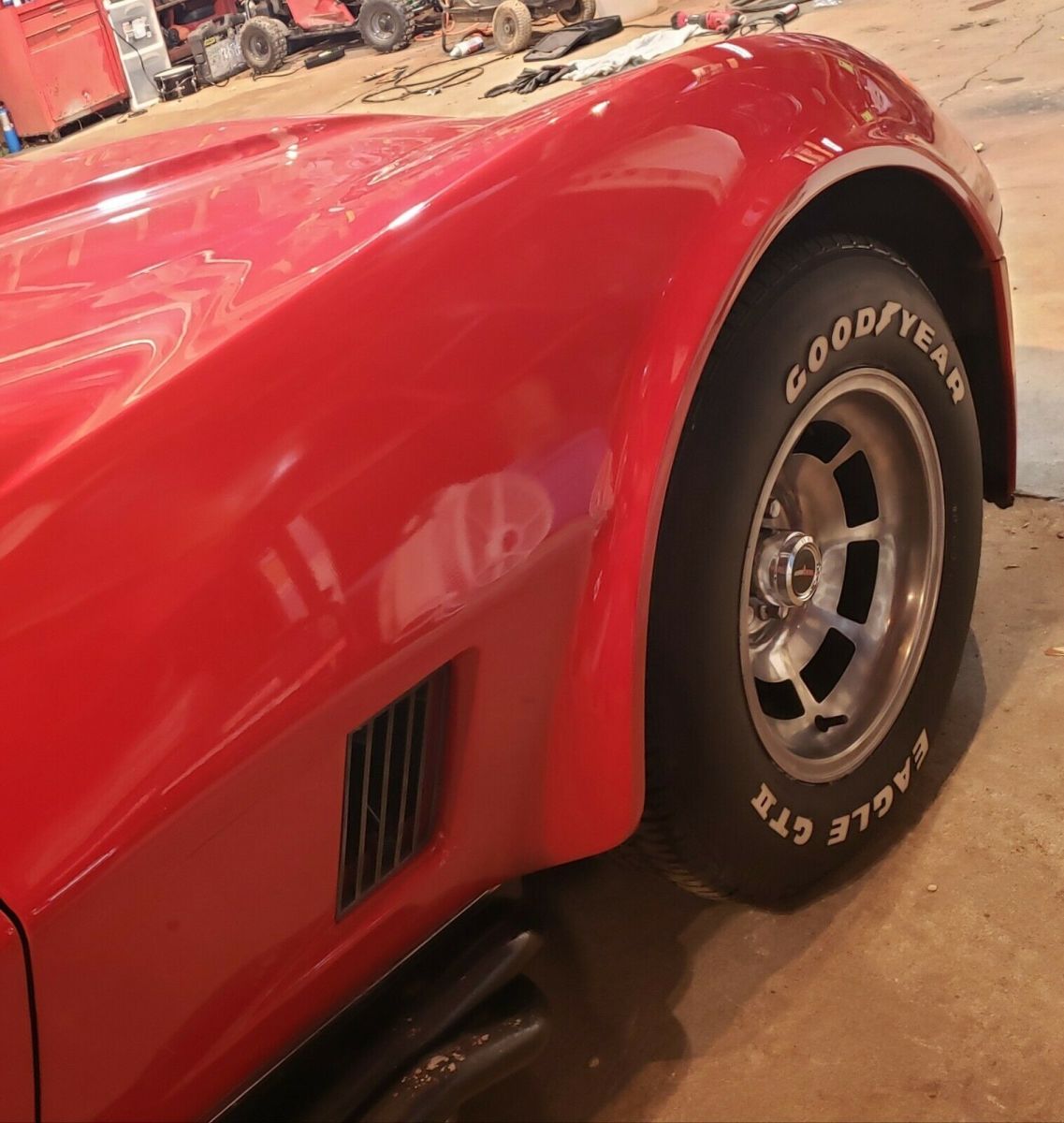 1980 Red Chevrolet Corvette Coupe