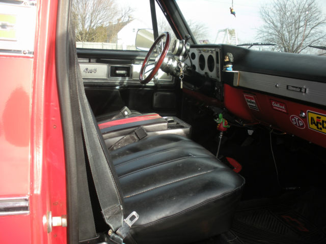 1980 CARDINAL RED Chevrolet Other Pickups Cab & Chassis