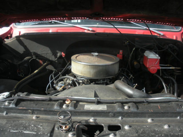 1980 CARDINAL RED Chevrolet Other Pickups Cab & Chassis
