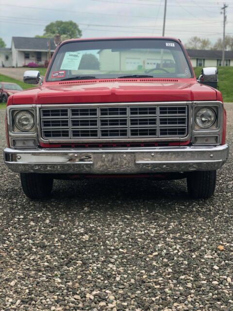 1980 Red Chevrolet Silverado 1500