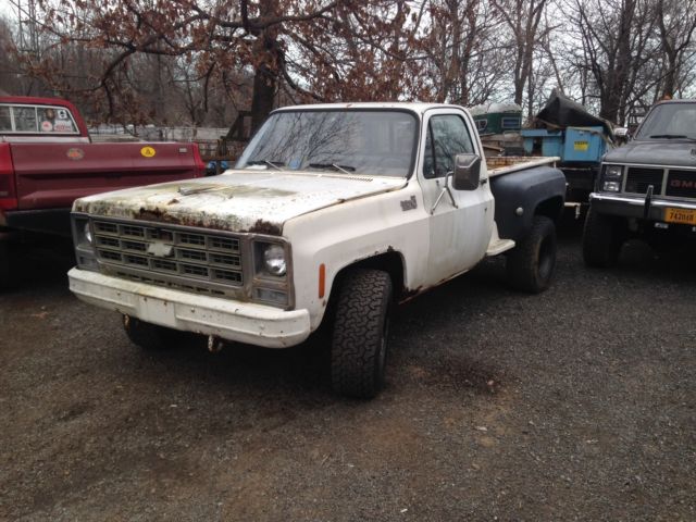 1980 White Chevrolet C/K Pickup 2500 Truck
