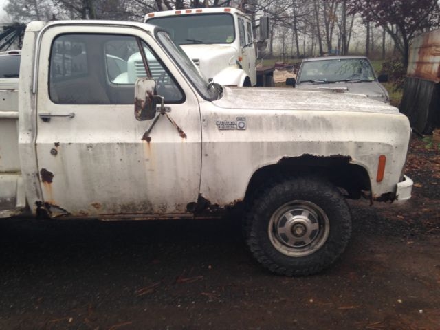 1980 White Chevrolet C/K Pickup 2500 Truck