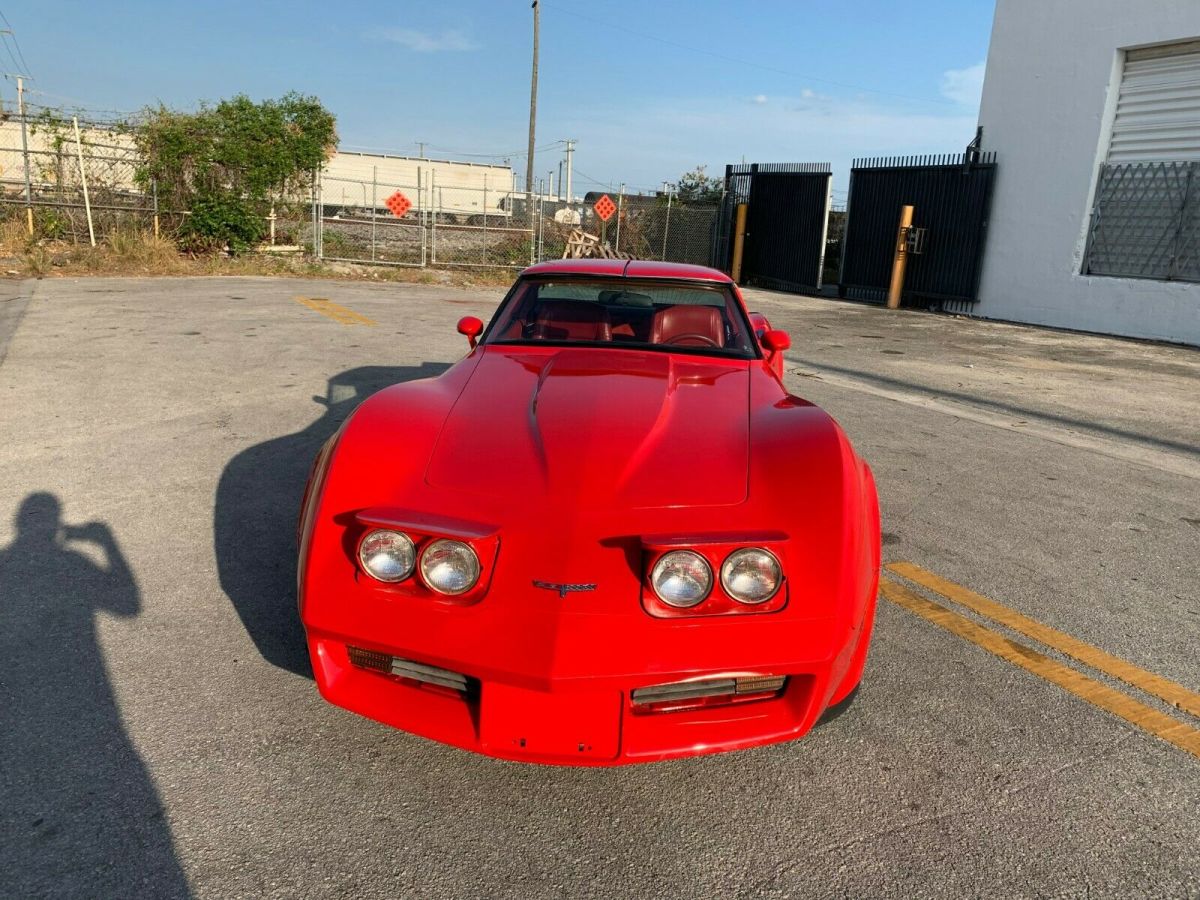 1980 Red Chevrolet Corvette