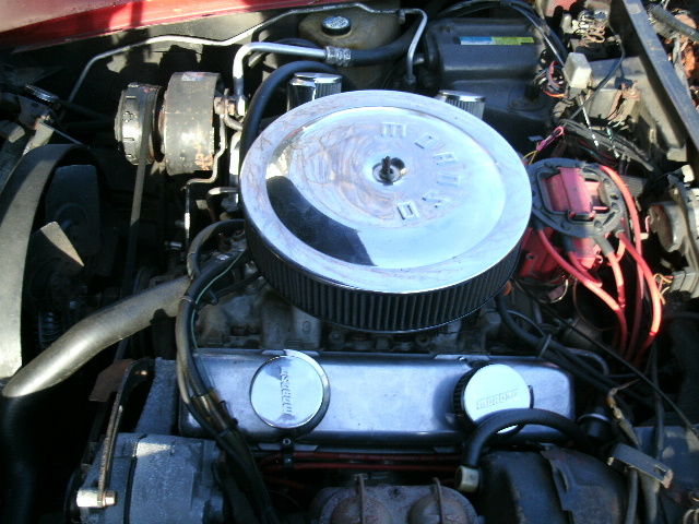 1980 Red Chevrolet Corvette