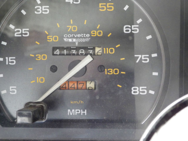 1980 White Chevrolet Corvette