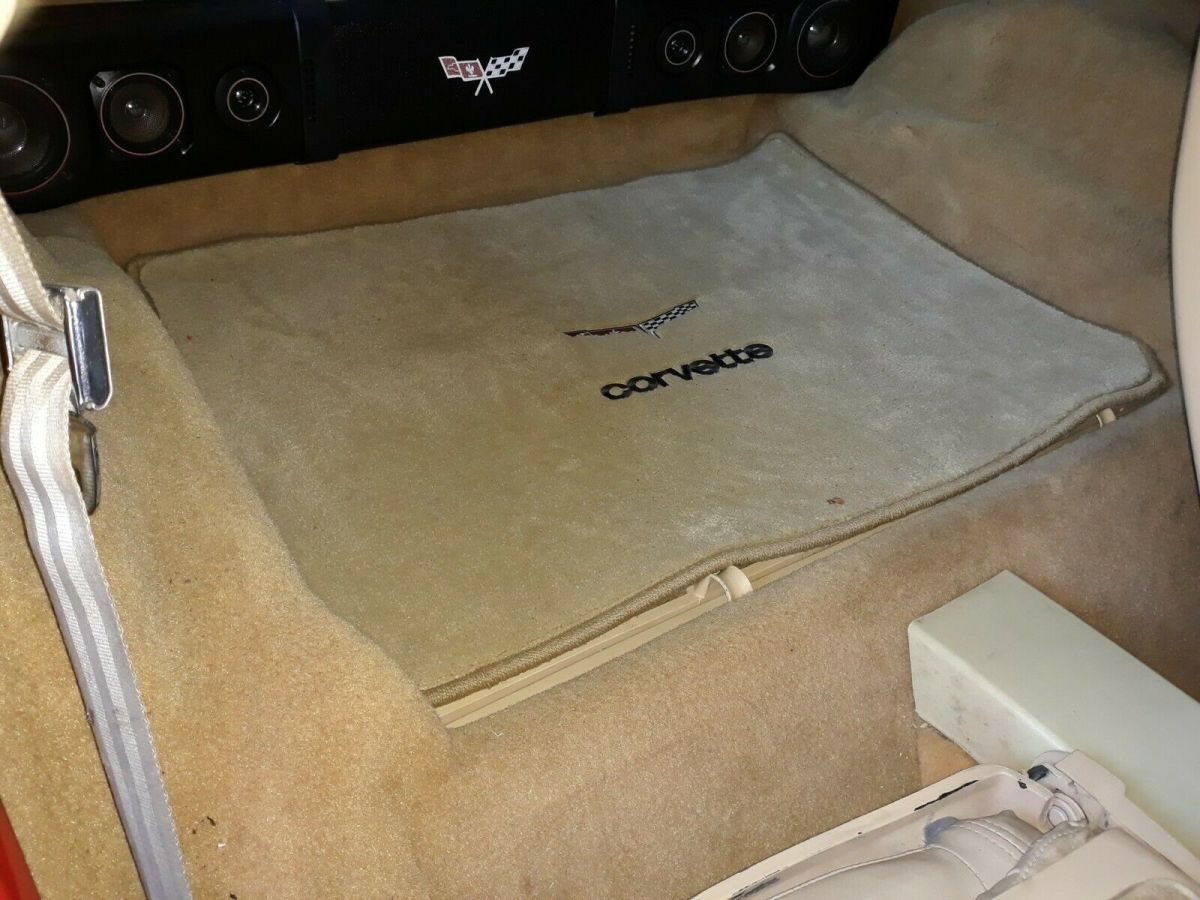 1980 Red Chevrolet Corvette