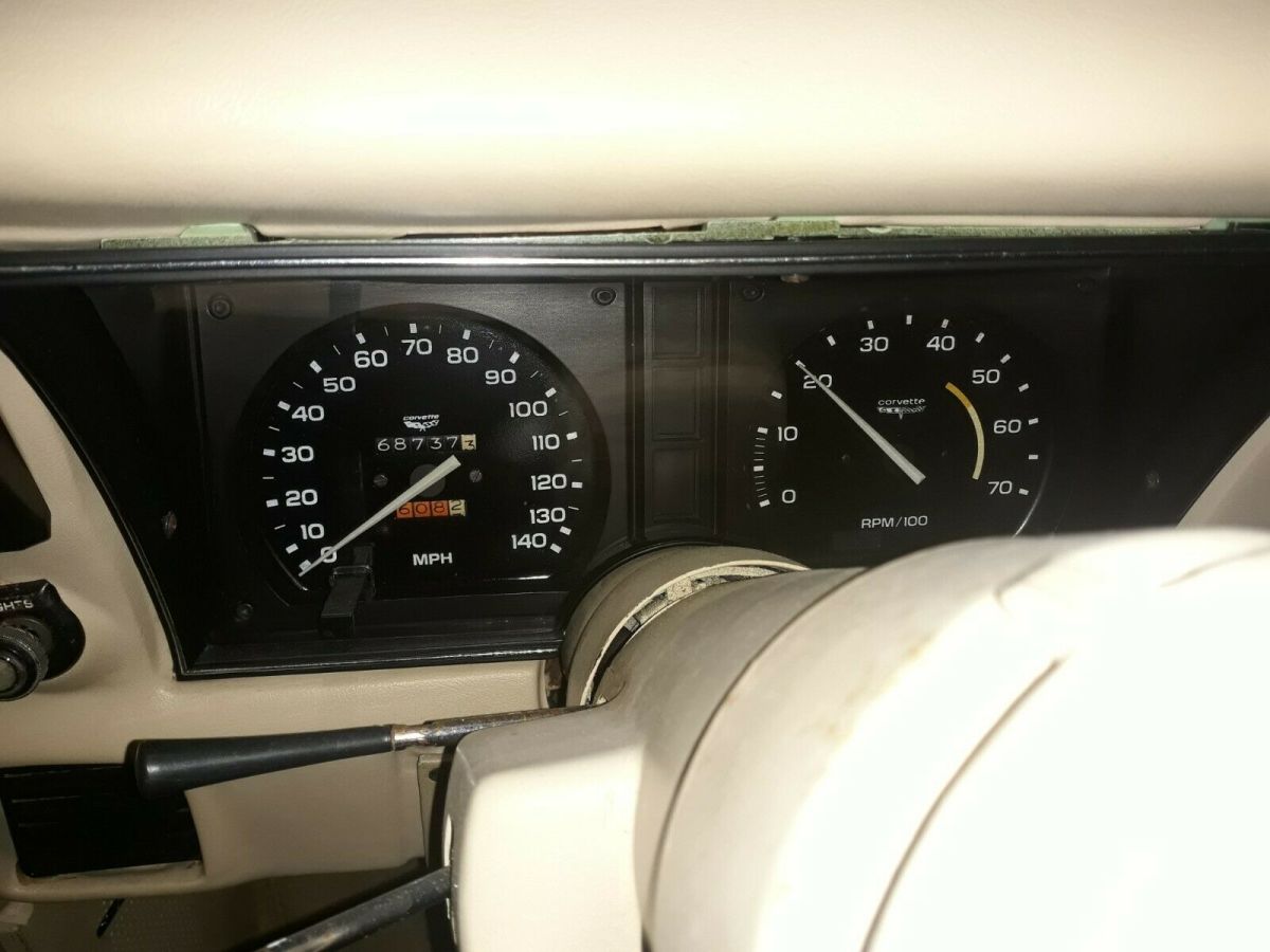 1980 Red Chevrolet Corvette