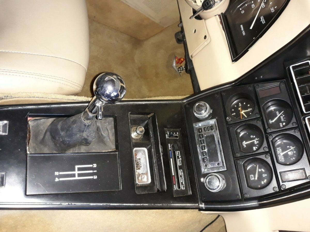 1980 Red Chevrolet Corvette