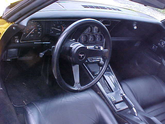 1980 yellow Chevrolet Corvette T TOP
