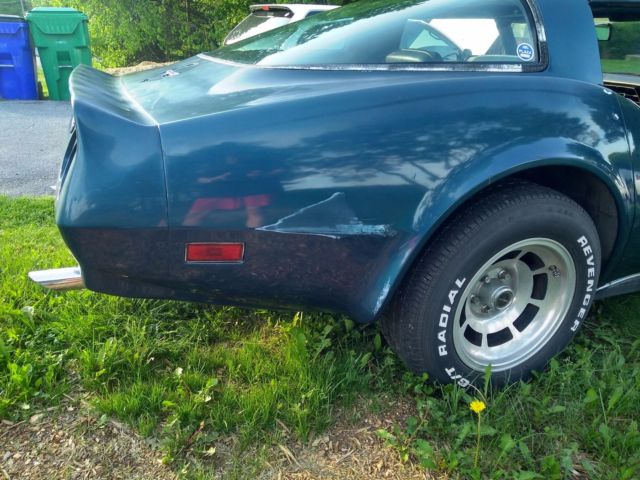 1980 Blue Chevrolet Corvette Coupe