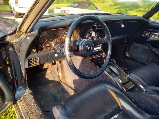 1980 Blue Chevrolet Corvette Coupe