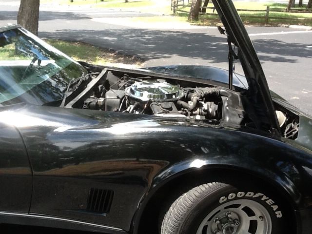 1980 Black Chevrolet Corvette