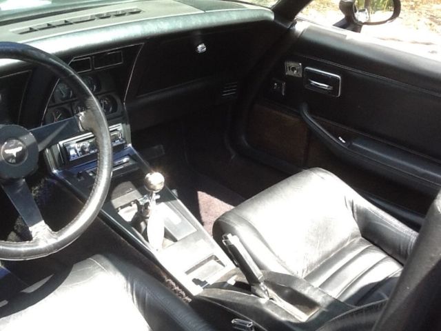 1980 Black Chevrolet Corvette
