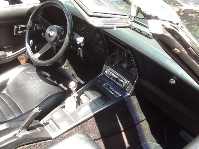 1980 Black Chevrolet Corvette