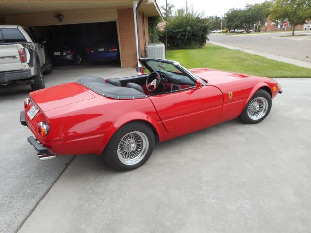 1980 Red Chevrolet Corvette Convertible