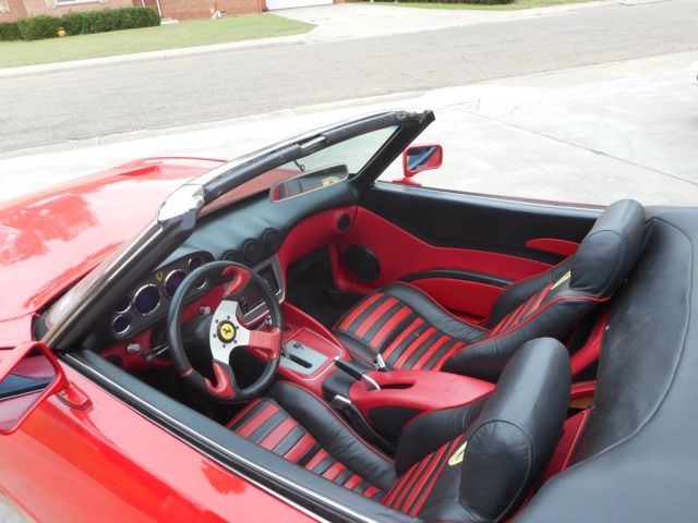 1980 Red Chevrolet Corvette Convertible