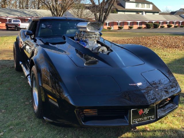 1980 Black Chevrolet Corvette
