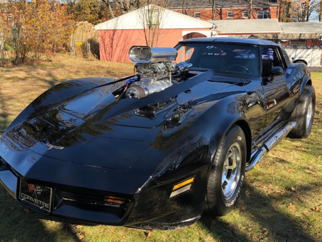 1980 Black Chevrolet Corvette