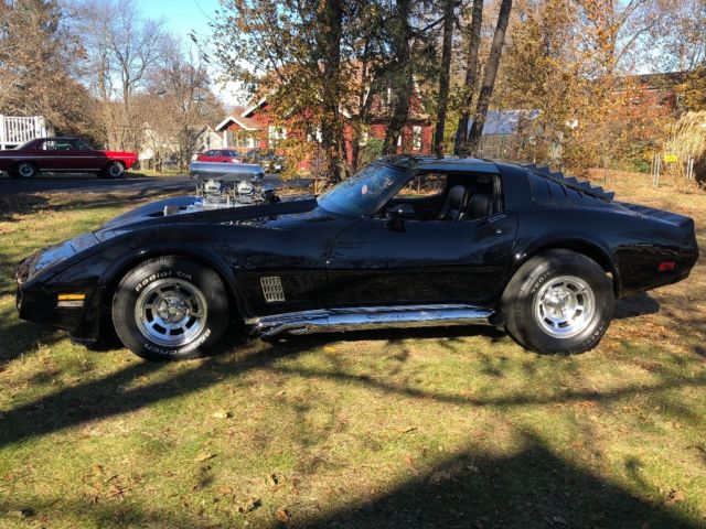 1980 Black Chevrolet Corvette