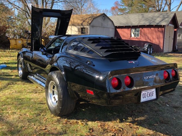 1980 Black Chevrolet Corvette