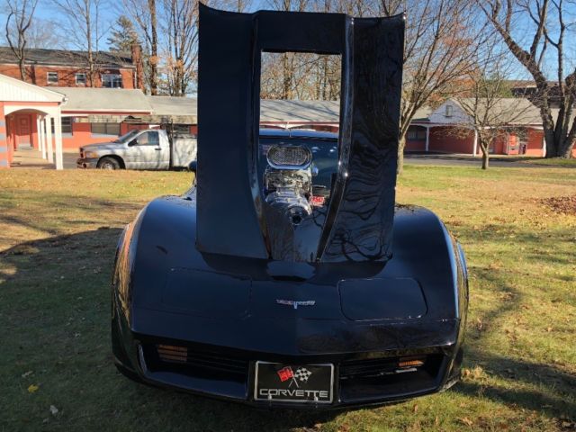 1980 Black Chevrolet Corvette