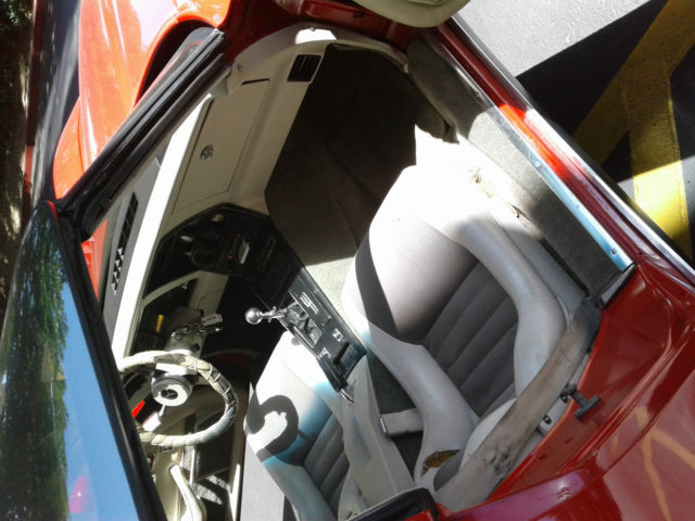 1980 Red Chevrolet Corvette Coupe