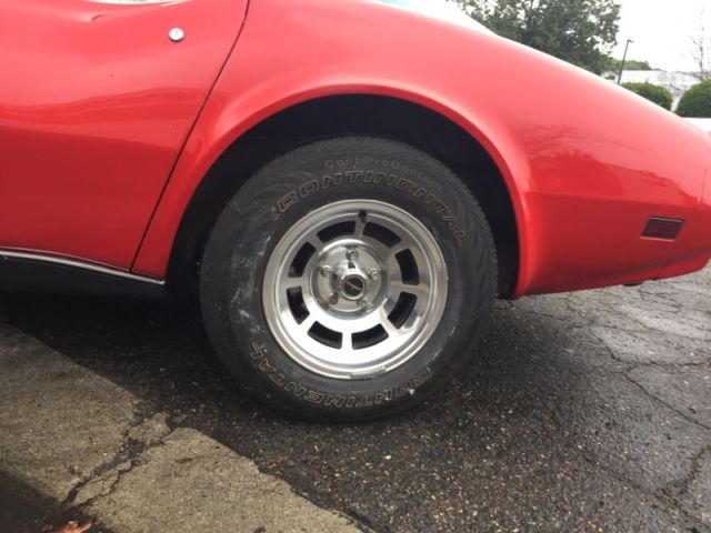 1980 Red Chevrolet Corvette Coupe