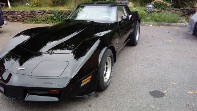 1980 Black Chevrolet Corvette Coupe