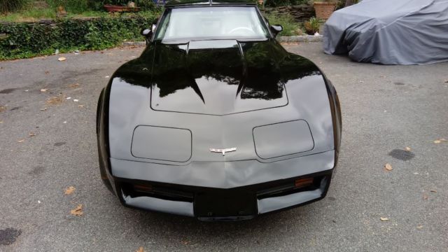 1980 Black Chevrolet Corvette Coupe