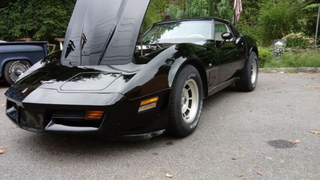 1980 Black Chevrolet Corvette Coupe