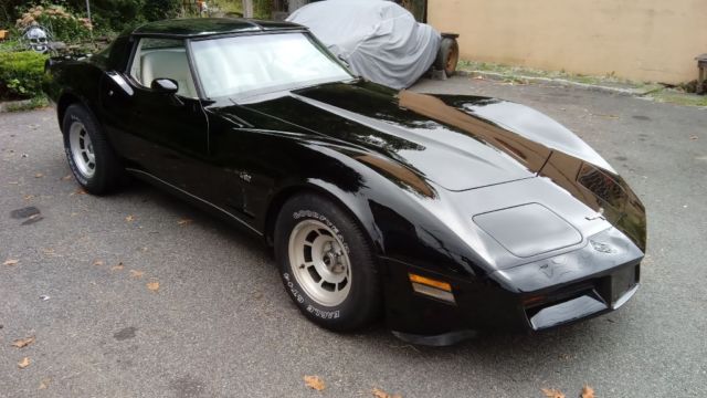 1980 Black Chevrolet Corvette Coupe