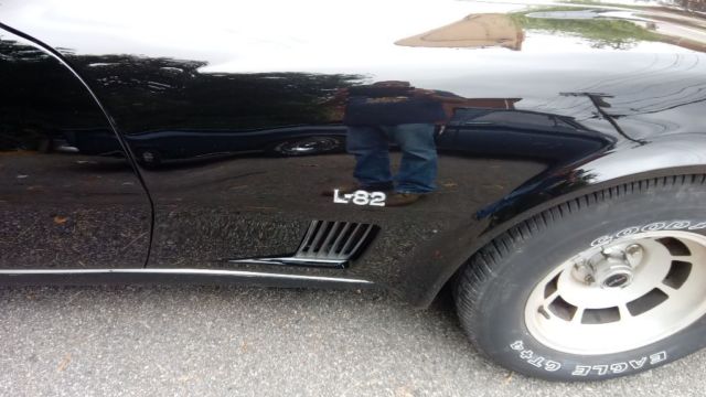 1980 Black Chevrolet Corvette Coupe