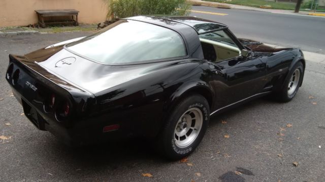 1980 Black Chevrolet Corvette Coupe