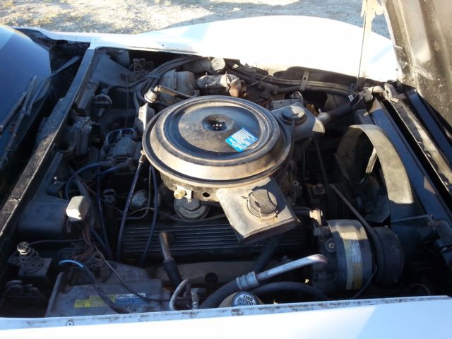 1980 White Chevrolet Corvette Coupe